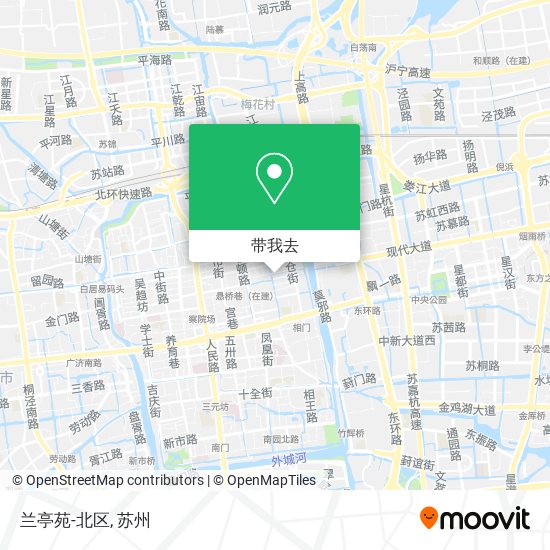 兰亭苑-北区地图