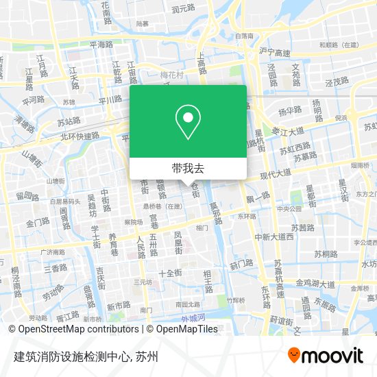 建筑消防设施检测中心地图