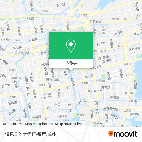 汉风吴韵大酒店-餐厅地图