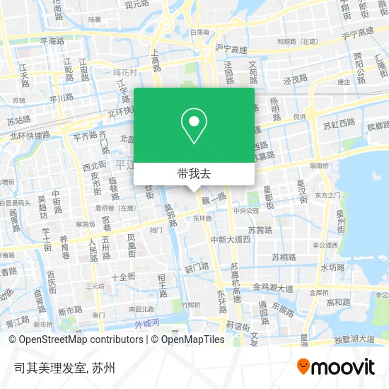 司其美理发室地图