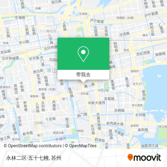 永林二区-五十七幢地图