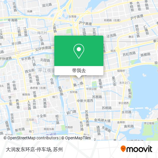 大润发东环店-停车场地图
