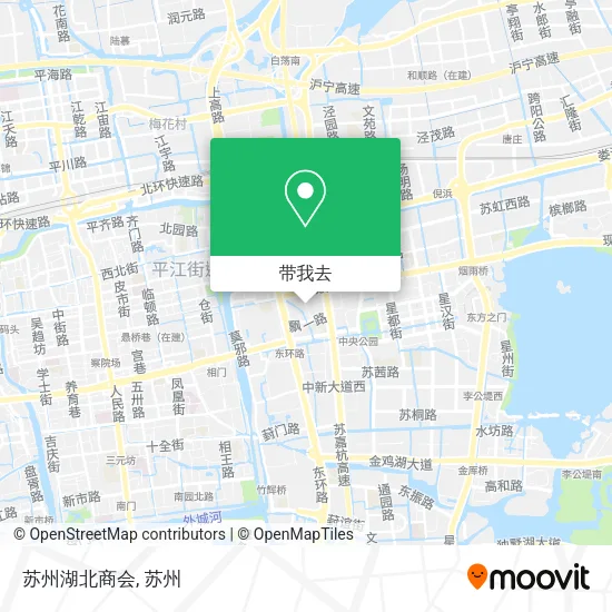 苏州湖北商会地图