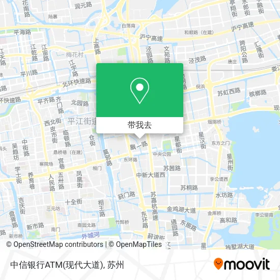 中信银行ATM(现代大道)地图