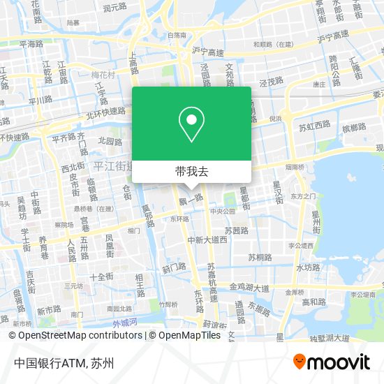 中国银行ATM地图