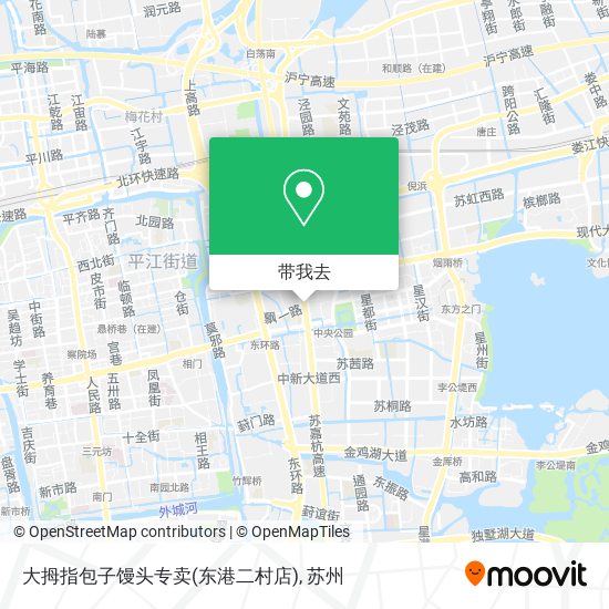 大拇指包子馒头专卖(东港二村店)地图