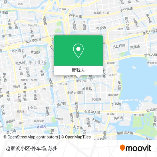 赵家浜小区-停车场地图