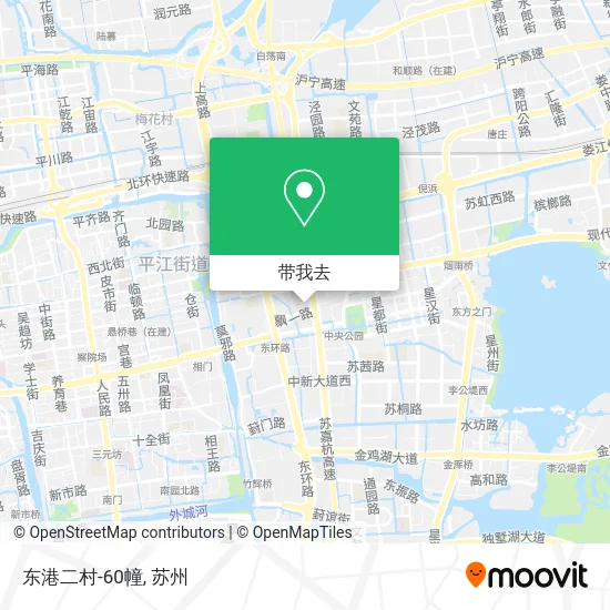 东港二村-60幢地图