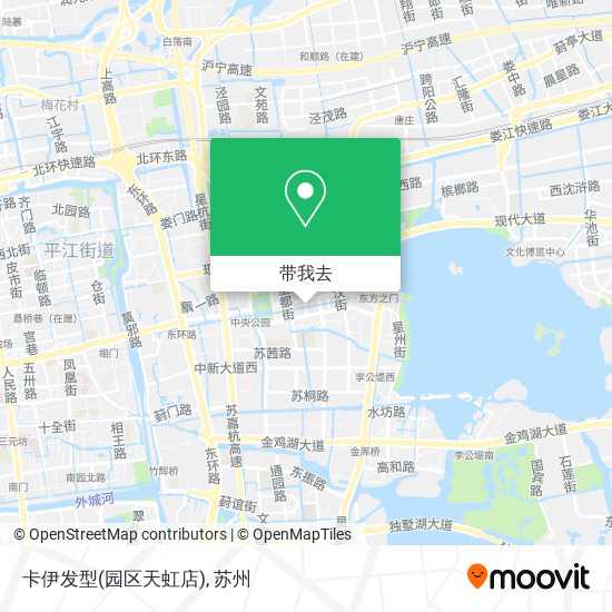 卡伊发型(园区天虹店)地图