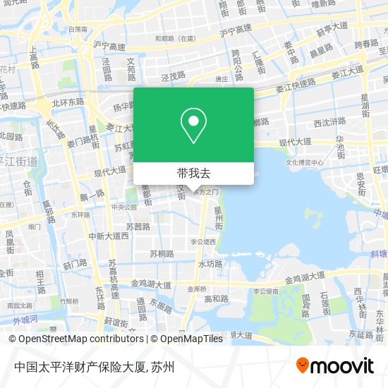 中国太平洋财产保险大厦地图