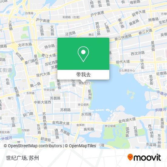 世纪广场地图