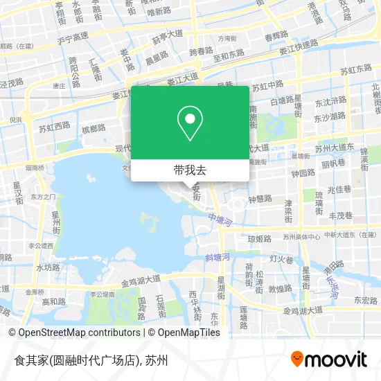 食其家(圆融时代广场店)地图