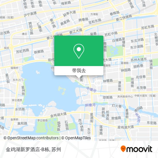 金鸡湖新罗酒店-B栋地图