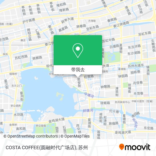 COSTA COFFEE(圆融时代广场店)地图