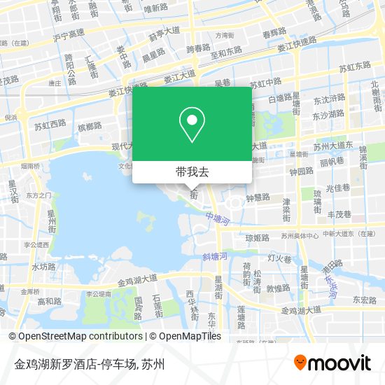 金鸡湖新罗酒店-停车场地图