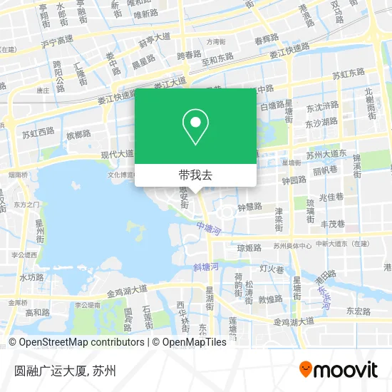 圆融广运大厦地图