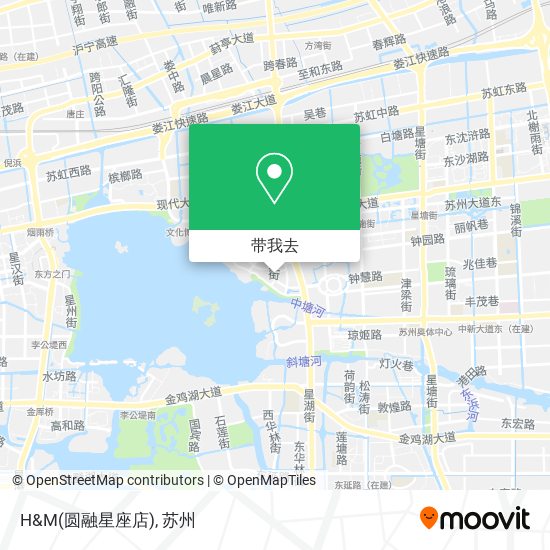 H&M(圆融星座店)地图