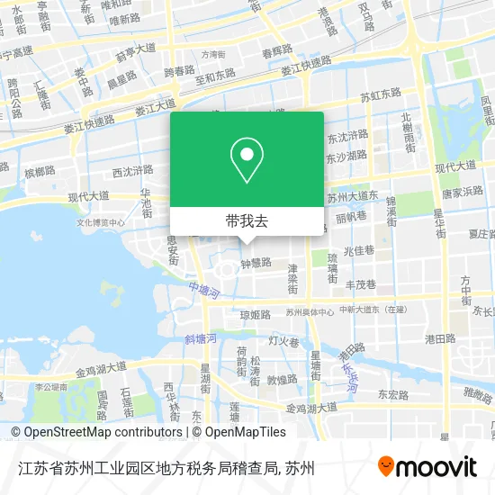江苏省苏州工业园区地方税务局稽查局地图