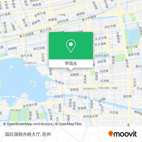 园区国税办税大厅地图