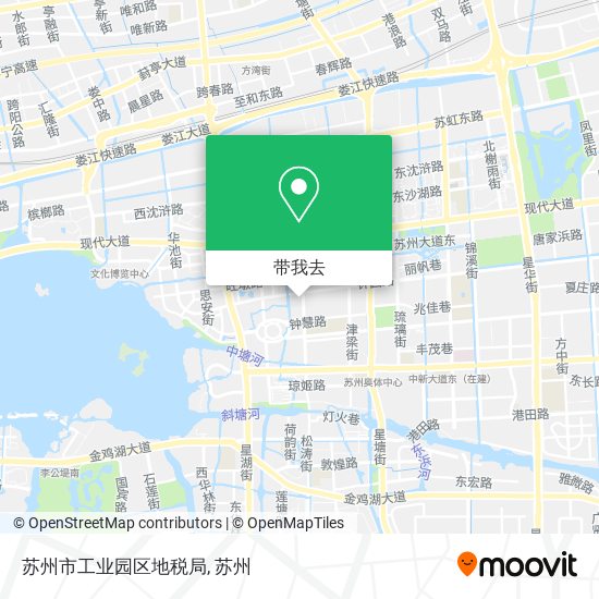 苏州市工业园区地税局地图