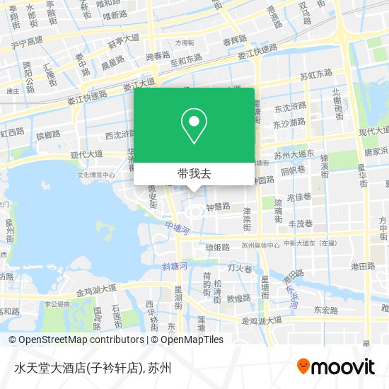 水天堂大酒店(子衿轩店)地图