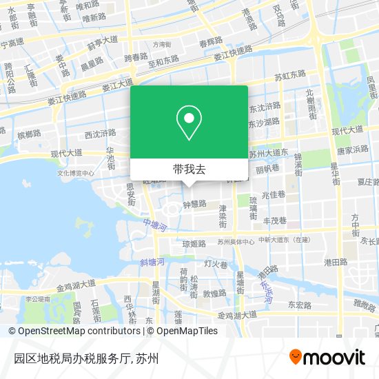 园区地税局办税服务厅地图