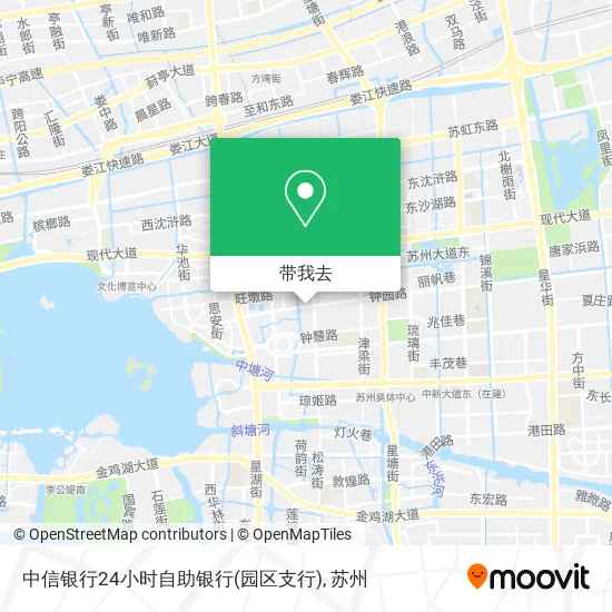 中信银行24小时自助银行(园区支行)地图