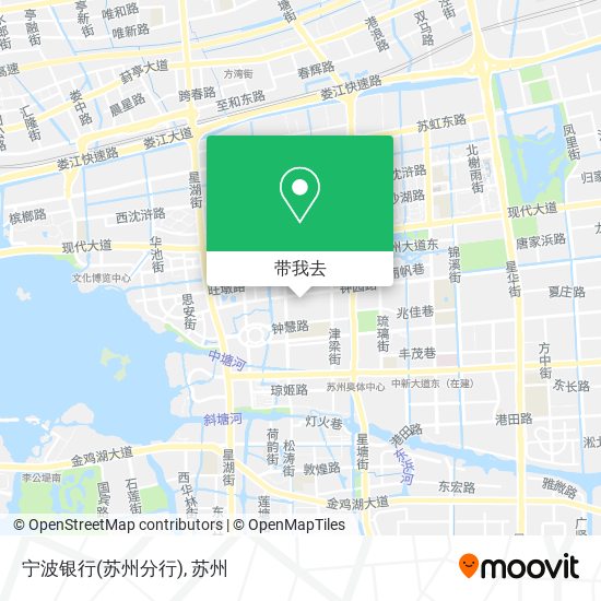 宁波银行(苏州分行)地图