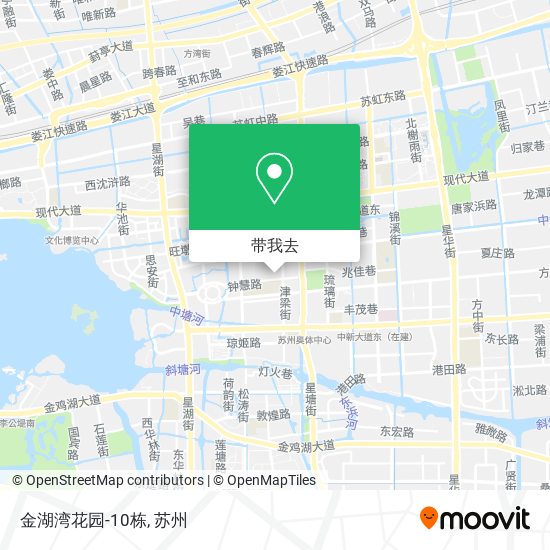 金湖湾花园-10栋地图