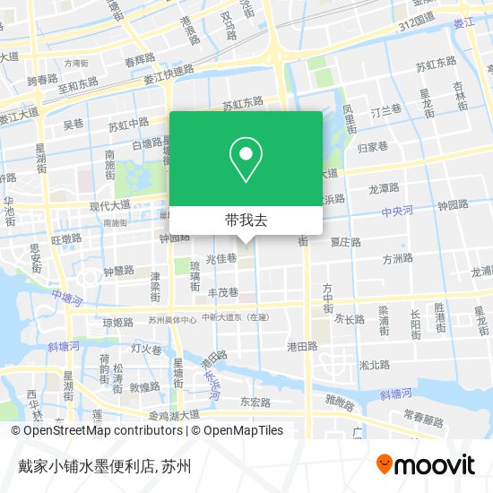 戴家小铺水墨便利店地图
