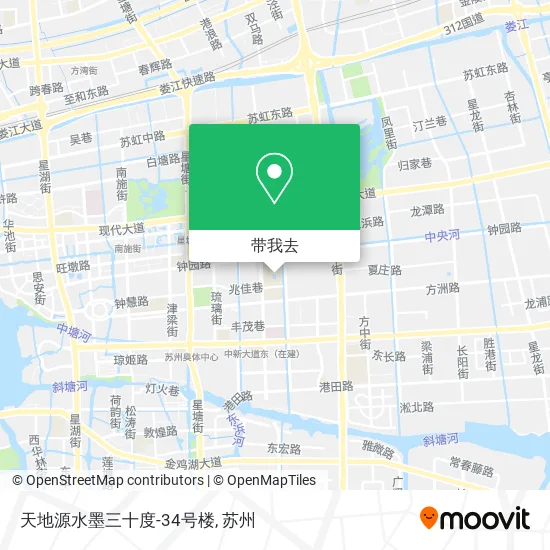 天地源水墨三十度-34号楼地图