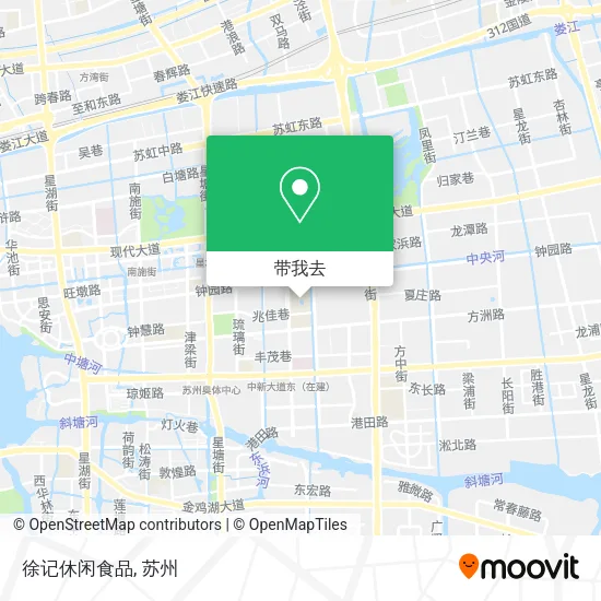 徐记休闲食品地图