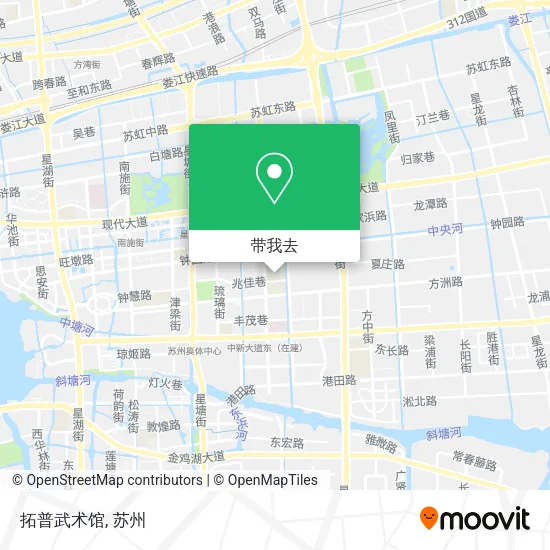 拓普武术馆地图