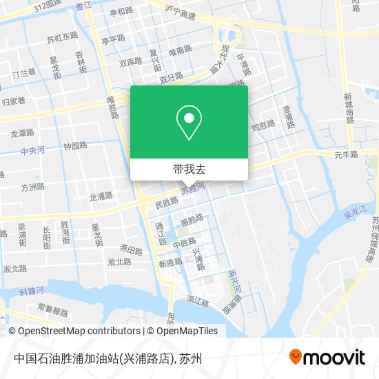 中国石油胜浦加油站(兴浦路店)地图