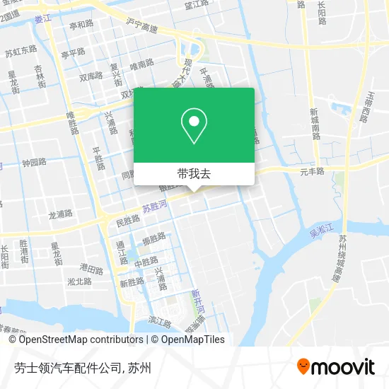 劳士领汽车配件公司地图