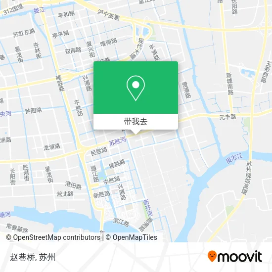 赵巷桥地图