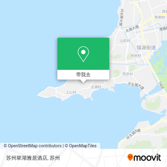 苏州翠湖雅居酒店地图