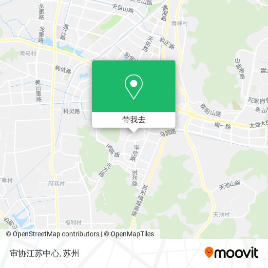 审协江苏中心地图