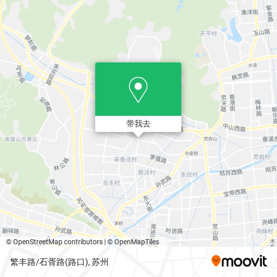 繁丰路/石胥路(路口)地图