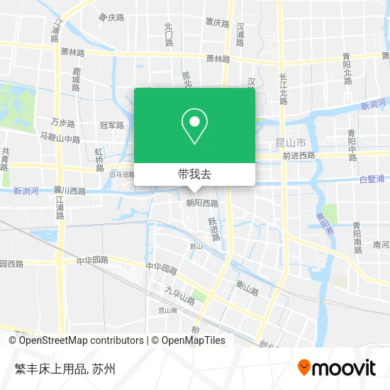 繁丰床上用品地图