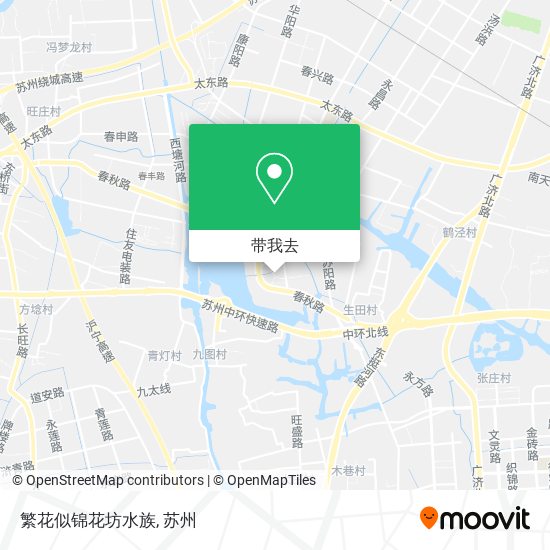 繁花似锦花坊水族地图