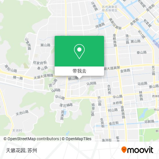 天籁花园地图
