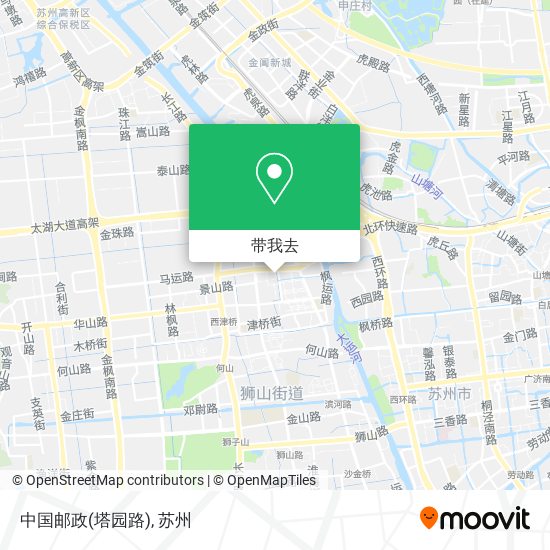 中国邮政(塔园路)地图