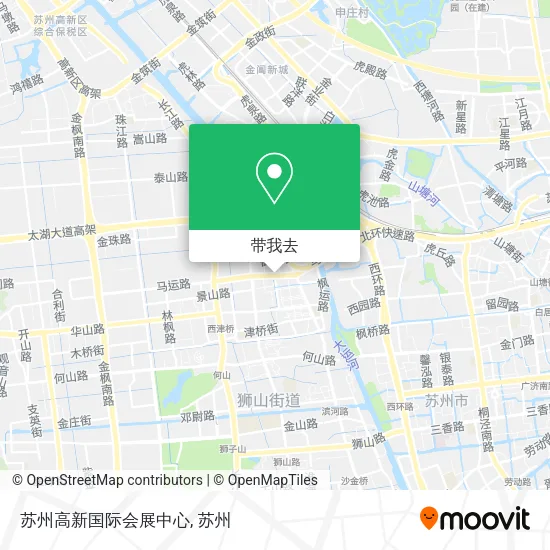 苏州高新国际会展中心地图