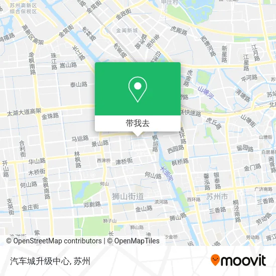 汽车城升级中心地图