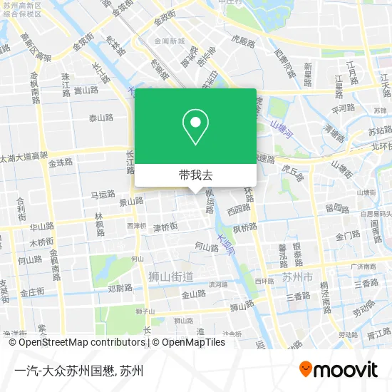 一汽-大众苏州国懋地图