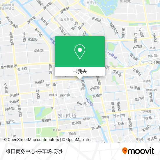 维田商务中心-停车场地图