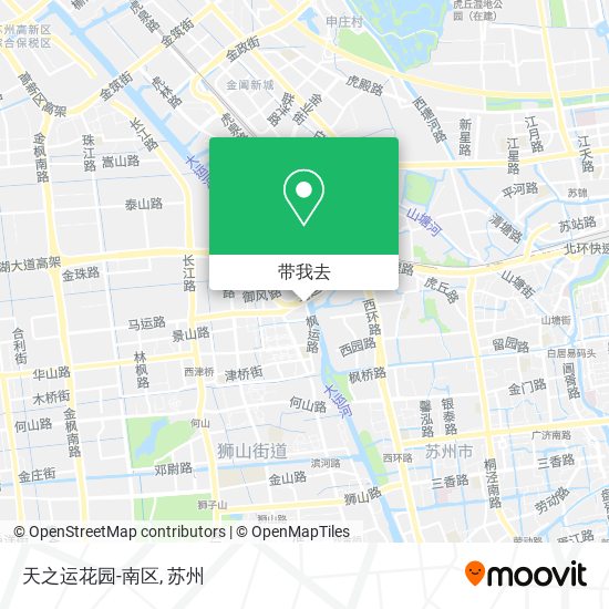 天之运花园-南区地图