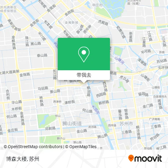 博森大楼地图