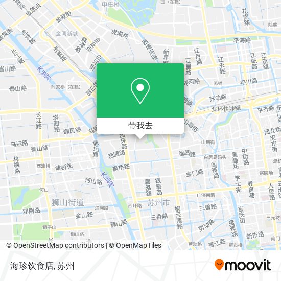 海珍饮食店地图